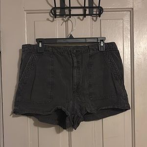 Black Cargo Shorts